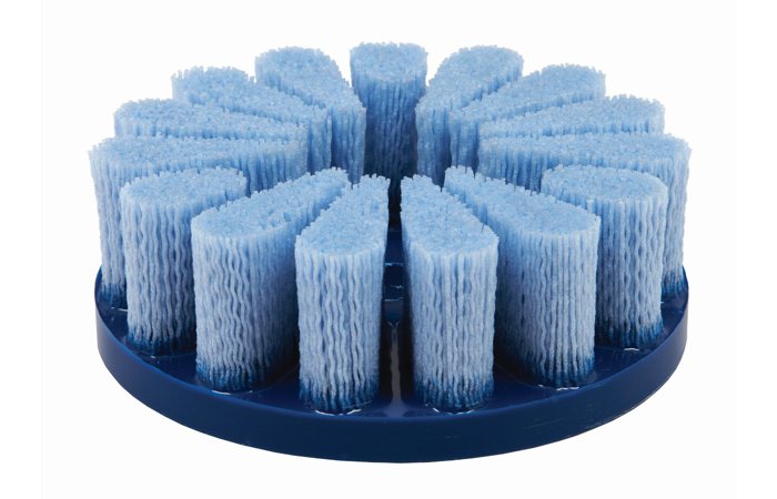 Teardrop Pattern Disc Brush