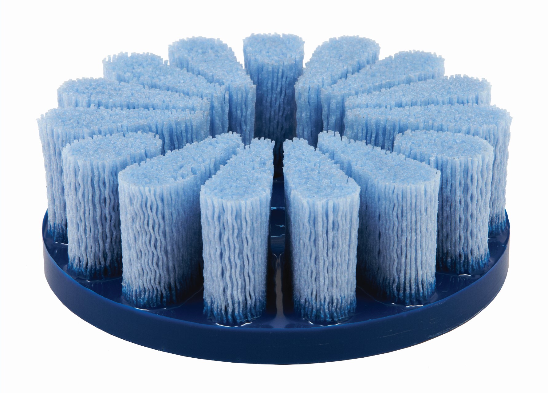 Image of CeramiX® Abrasive Nylon Disc Brushes - Teardrop Pattern