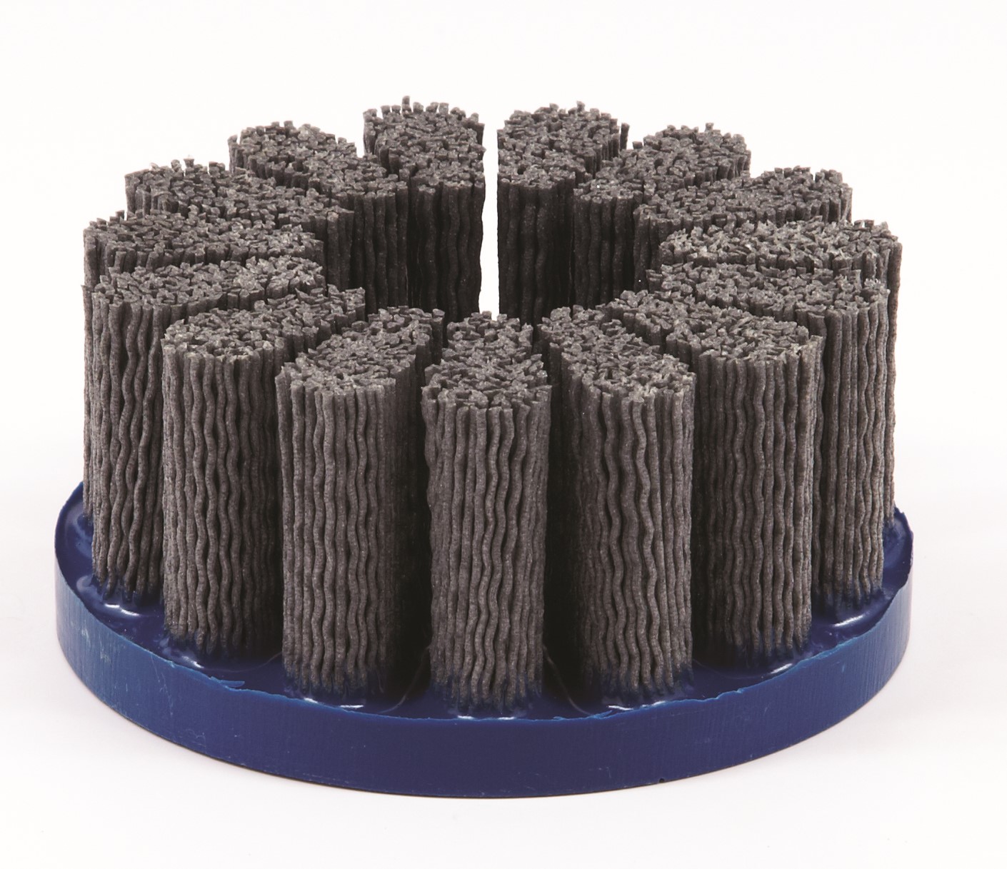Image of  Silicon Carbide Abrasive Nylon Disc Brushes - Teardrop Pattern